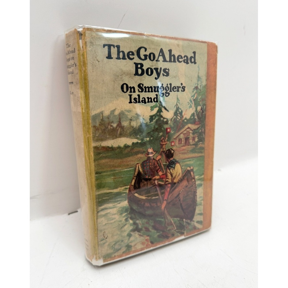 Vintage The Go Ahead Boys on Smugglers Island Ross Kay Hardcover Dust Jacket